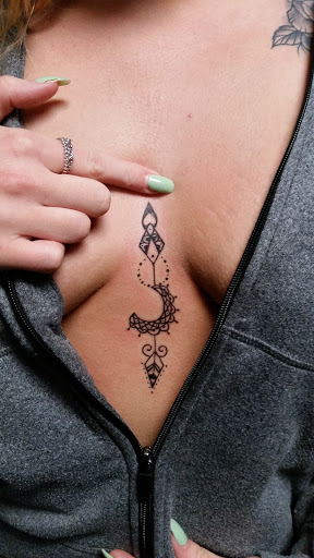 Explore sickle cell tattoo ideas, creative tattoo ideas in Erie, available at EliKingInk