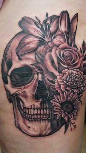 Explore tennis tattoo ideas, creative tattoo ideas in Oxnard, available at Downtown Tattoo & Body Piercing