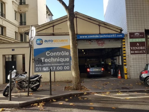 AS Auto Sécurité Contrôle technique Boulogne-Billancourt Rue Nationale à Boulogne-Billancourt