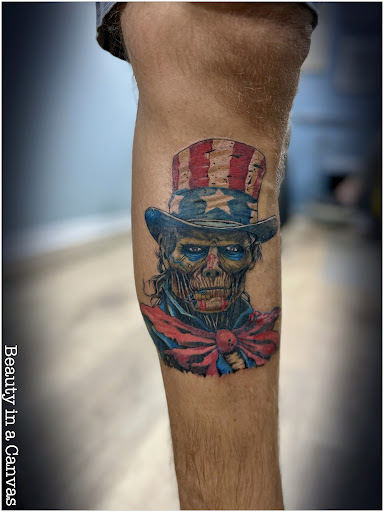 Explore half sleeve tattoo ideas with meaning, creative tattoo ideas in Ocala, available at Beauty in a Canvas Tattoo and Art Gallery