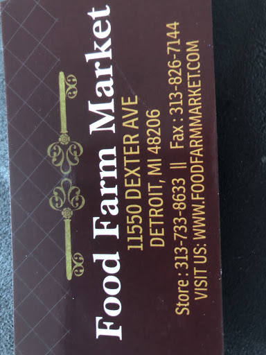 Grocery Store «Food Farm Market», reviews and photos, 11550 Dexter Ave, Detroit, MI 48206, USA