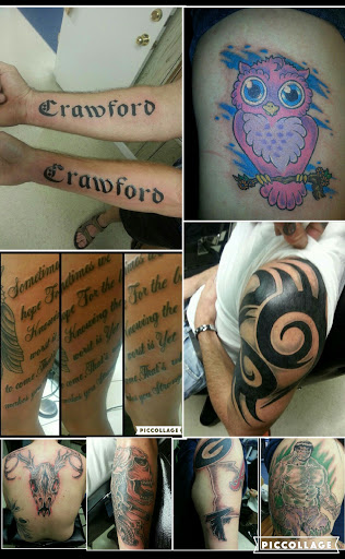 Explore insanity tattoo ideas, creative tattoo ideas in Brunswick, available at Street Life Tattoos