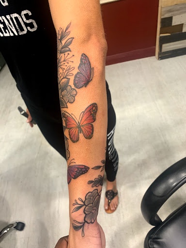 Explore just keep swimming tattoo ideas, creative tattoo ideas in Cape Coral, available at UNRIVALED INK