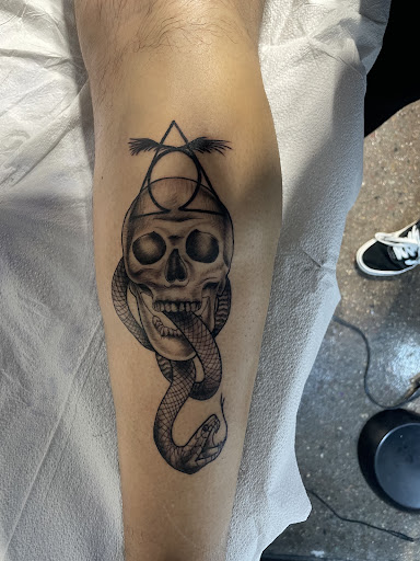 Explore inside finger tattoo ideas, creative tattoo ideas in Lincoln, available at Unicorn Ink