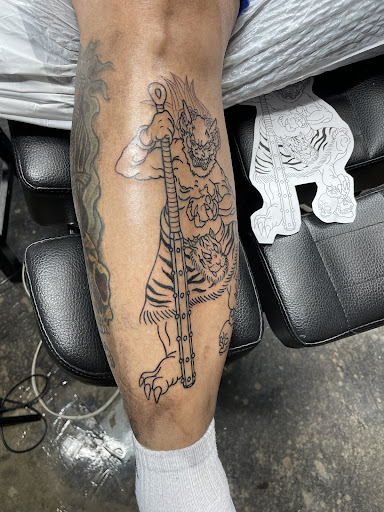 Explore ancient greek tattoo ideas, creative tattoo ideas in Norfolk, available at Black Rose & Dagger Tattoo