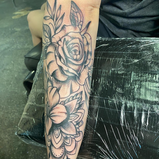 Explore moon and star tattoo ideas, creative tattoo ideas in Jacksonville, available at Renegade Art Studio LLC