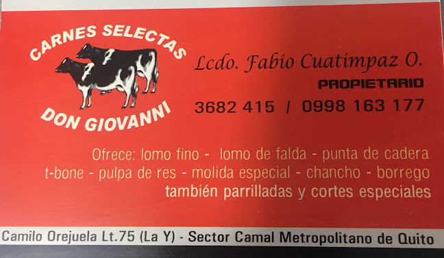 Carnes Selectas Don Giovanni - Quito