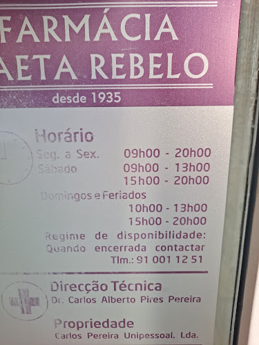 Farmácia Baeta Rebelo - Leiria