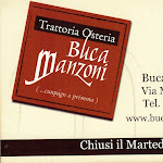 Photo n°1 de l'avis de angela&roberto.t fait le 19/09/2019 à 09:59 sur le  Trattoria Osteria Buca Manzoni à Bologna