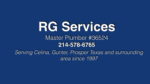 RG Services - Plumber- Water, Drains, Gas