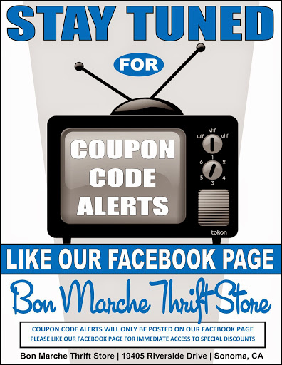 Thrift Store «Bon Marche Thrift Store», reviews and photos, 19405 Riverside Dr, Sonoma, CA 95476, USA