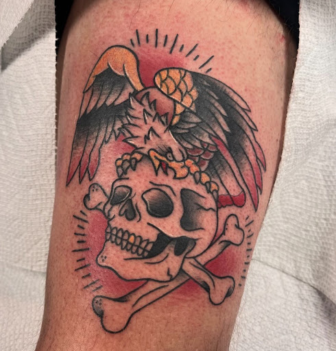 Explore paw print tattoo ideas, creative tattoo ideas in Clarksville, available at Leap Then Look Tattoo