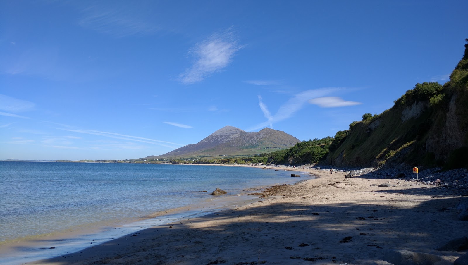Photo of Old Head Beach surrounded by mountains