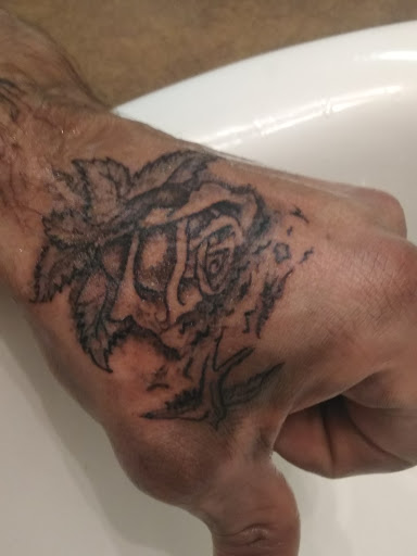 Explore snowboard tattoo ideas, creative tattoo ideas in Johnson City, available at House of Ink