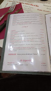 Pizzeria Pizzeria Il Buongustaio à Valenzano (la carte)