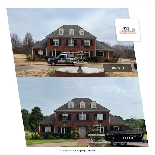 Roofing Contractor «Republic Roofing & Restoration», reviews and photos, 91 Peyton Pkwy #101, Collierville, TN 38017, USA