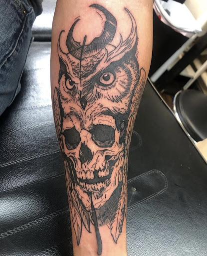 Explore live your dash tattoo ideas, creative tattoo ideas in Alamosa, available at The Shop Tattoo & Comics