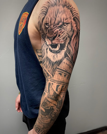 Explore cinderella tattoo ideas, creative tattoo ideas in Kenosha, available at Kenosha Tattoo Company