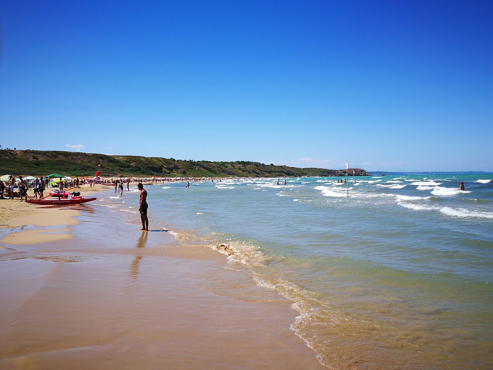Foto von Punta Penna Beach befindet sich in natürlicher umgebung