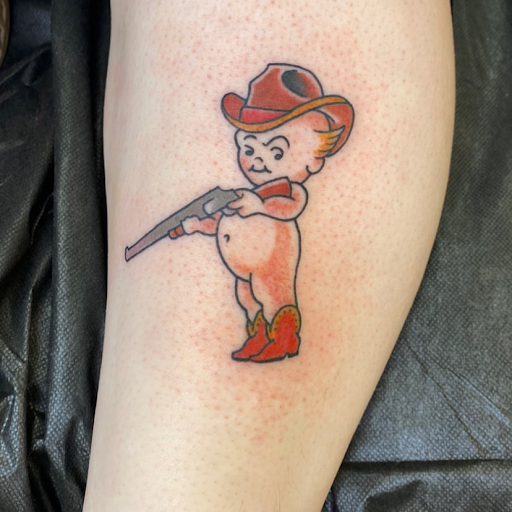 Explore mf doom tattoo ideas, creative tattoo ideas in Baltimore, available at Rippd Canvas Tattoo Shop Artists Social Club