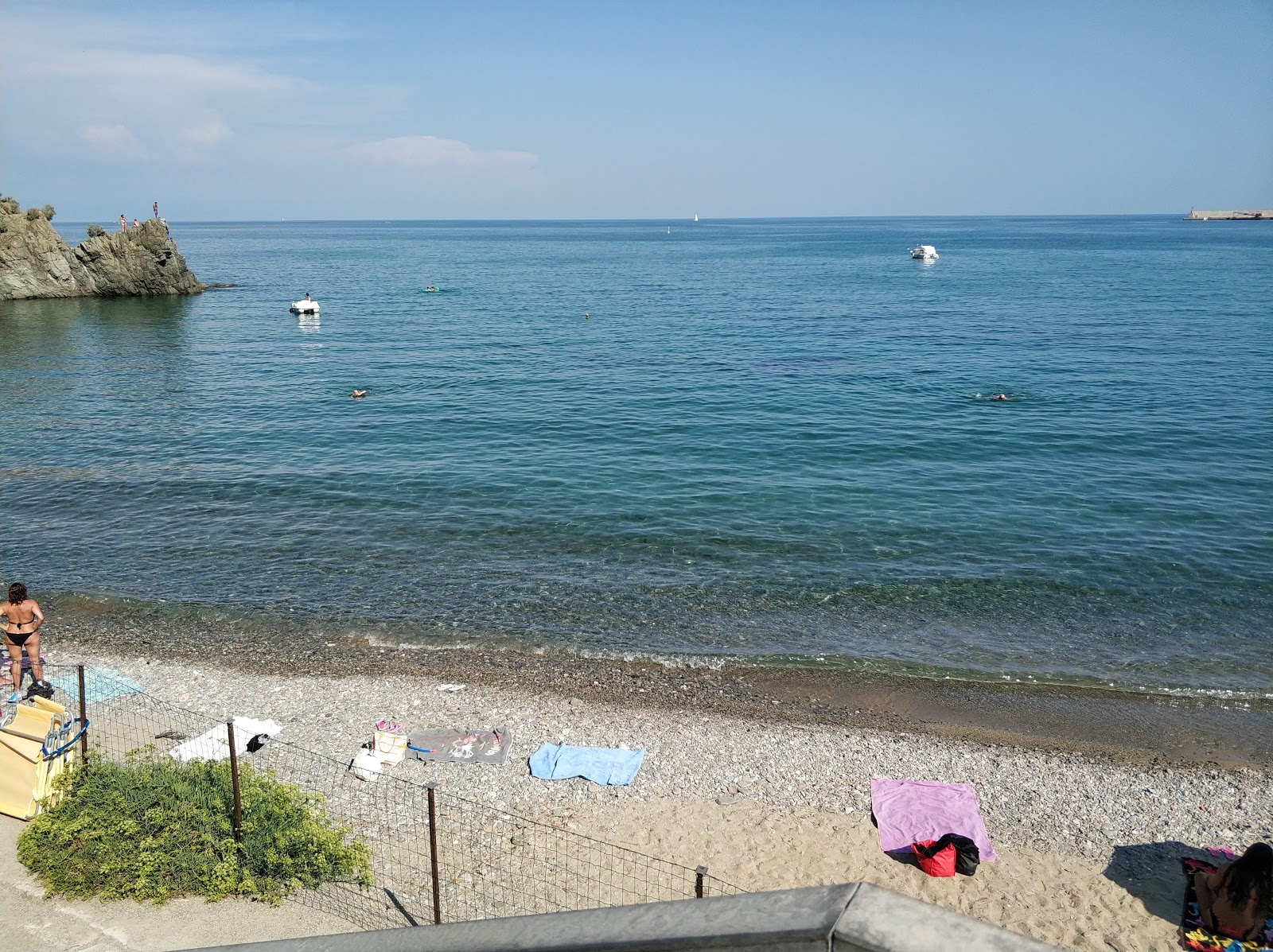 Fotografija Spiaggia della Madonnetta z visok stopnjo čistoče