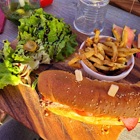 Sandwich au poulet du Restaurant français Le Moulin Moine à Jallais - n°10