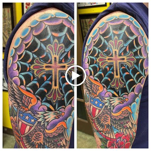 Explore italian tattoo ideas for men, creative tattoo ideas in Dallas, available at Cedar Springs Tattoo & Piercing