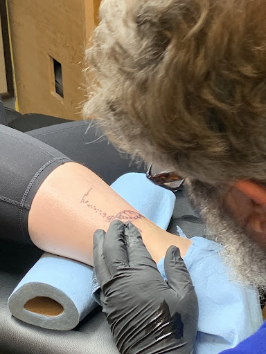 Explore black bear tattoo ideas, creative tattoo ideas in South Padre Island, available at Seven Sparrows Tattoo