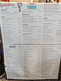 Menu du Pizzeria Bar Pelle Nera à Carsoli