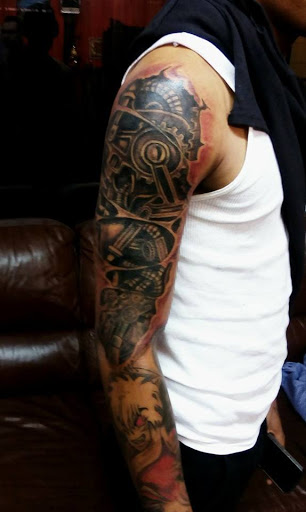 Explore chest piece tattoo ideas woman, creative tattoo ideas in Miami, available at Ink Rising Tattoo