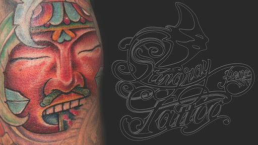Explore leg sleeve tattoo ideas men, creative tattoo ideas in Reno, available at Stingray Tattoo supplies