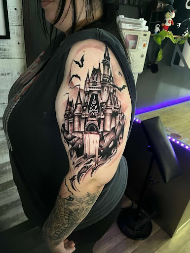 Explore uncharted tattoo ideas, creative tattoo ideas in Modesto, available at Dying Art Tattoo