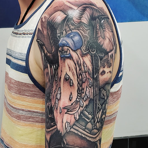 Explore nova tattoo ideas, creative tattoo ideas in Addison, available at Cat Tattoo