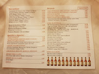 Pizzeria White Horse à Cefalù (le menu)