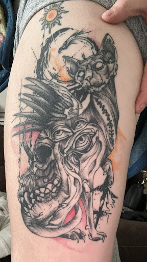 Explore tribal tattoo ideas for women, creative tattoo ideas in Moberly, available at Blackheart Collective