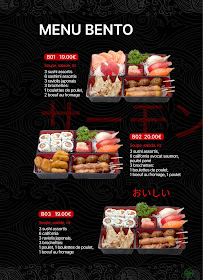 Sakura à Gennevilliers menu