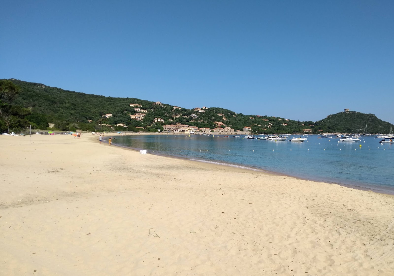 Campomoro Plajı'in fotoğrafı - rahatlamayı sevenler arasında popüler bir yer