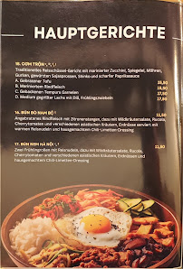 Menu / carte de Songson à Salzgitter