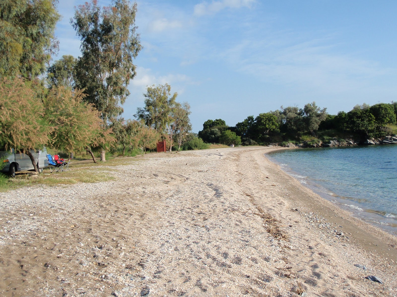 Foto di Ayia Thymia beach zona selvaggia