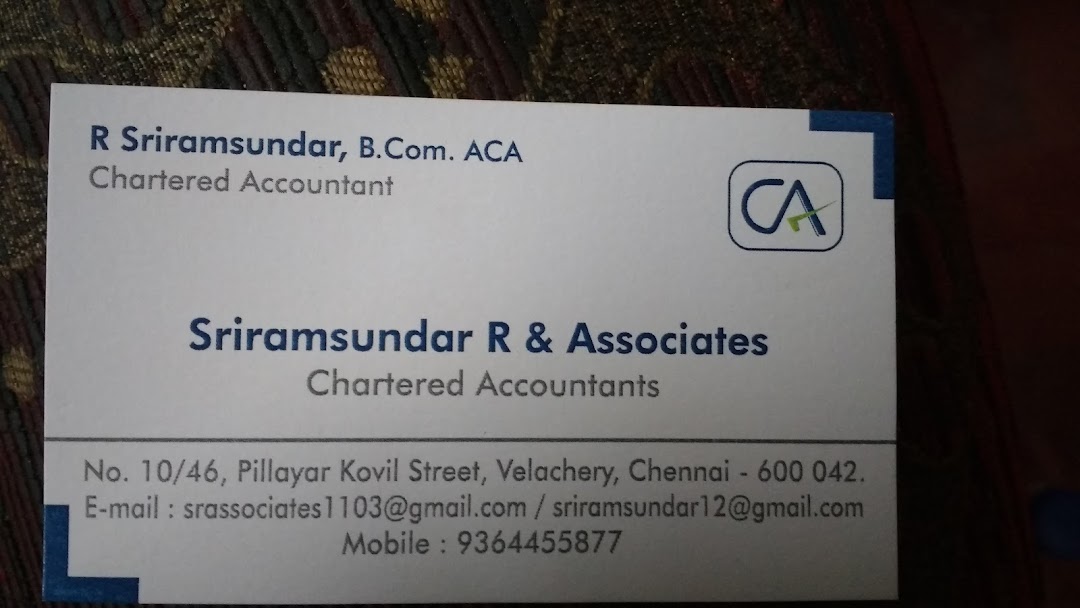 Sriramsundar T & Associated