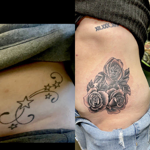 Explore female harry potter tattoo ideas, creative tattoo ideas in Meridian, available at Creative Pain Tattoo Studio