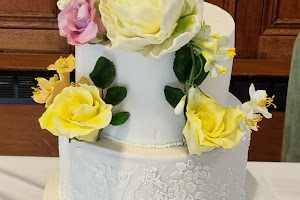 Heart of the wedding cake