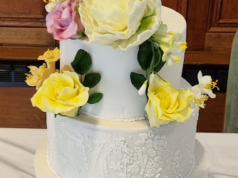 Heart of the wedding cake