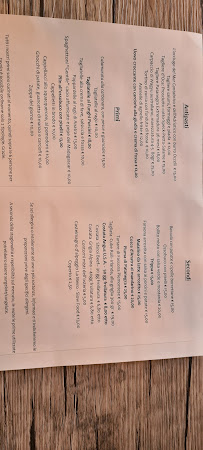 Osteria io e Simone à Rimini menu