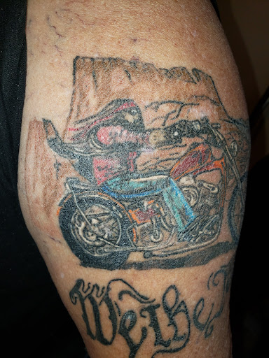 Explore baymax tattoo ideas, creative tattoo ideas in Davis, available at SIX GUN SOUND TATTOO