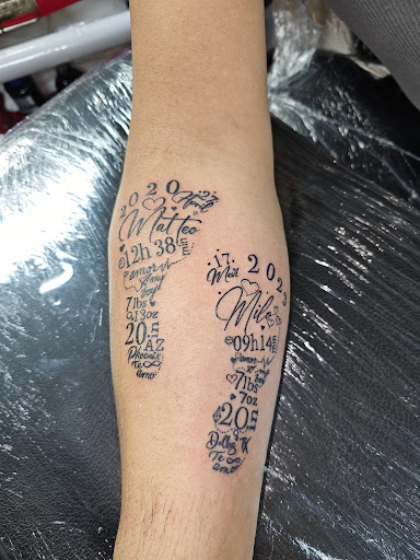 Explore tattoo ideas for behind ear, creative tattoo ideas in Arlington, available at Tat2z4Life LLC Tattoos and Body Piercings BY ALMA