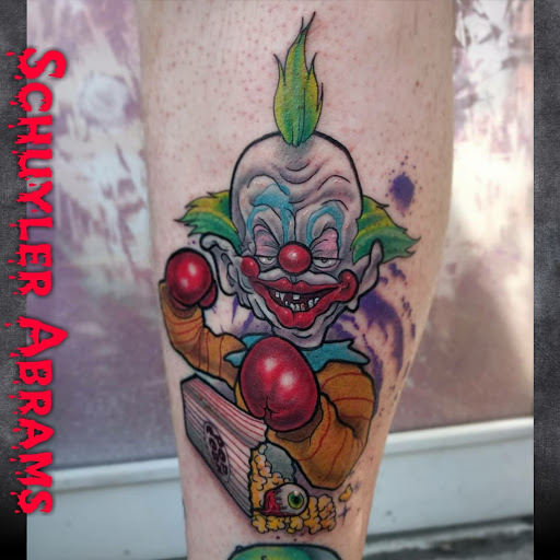 Explore tattoo cover up ideas for guys, creative tattoo ideas in Savannah, available at Tramp Art Studios