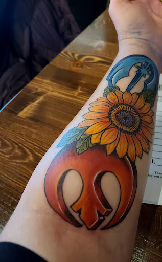 Explore star wars sleeve tattoo ideas, creative tattoo ideas in Kalispell, available at The Temple Decor