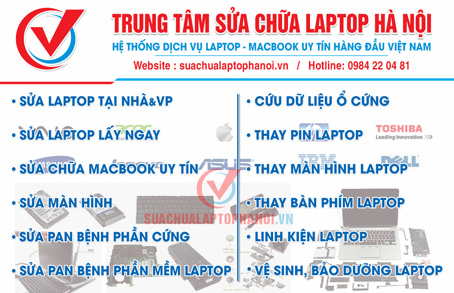Trung tâm sửa chữa laptop Hà Nội