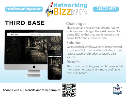 SEO Website Design Pasadena Networking Bizz image